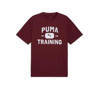 Puma M Graphics Train Logo Relaxed Tee Magliette Unisex - Adulto (Pacco da 1)