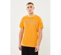 Puma - M Squad Big Graf Tee Arancione - Abbigliamento XXL Arancione