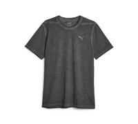PUMA M Studio Foundation Wash Tee, Unisex, Black, L