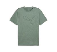 T-Shirt TAD ESSENTIALS Heather Cat da uomo, Verde/Grigio/Erica 3XL