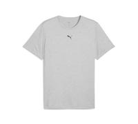 PUMA - Tad Essentials - T-shirt da allenamento grigio mélange con logo S