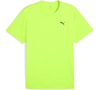 PUMA M TAD Essentials Solid Cat Tee (LC Small Cat), Magliette Unisex - Adulto, Green Glare,