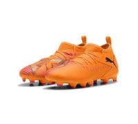 PUMA Future 8 Match Fg/AG Jr - Scarpe da Calcio Unisex per Bambini, Heat Fire PUMA Black Ravish, 34 EU