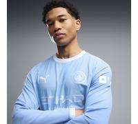 PUMA Maglia a maniche lunghe Home Manchester City Authentic 26/27 da uomo, Accessori, Blu, L L
