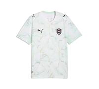 PUMA Maglia Away Austria 2026 da Uomo S, White Mint Melt Green