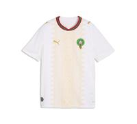 PUMA Maglia Away Marocco 2026 per ragazzi, Accessori, Bianco, 7-8Y 7-8Y
