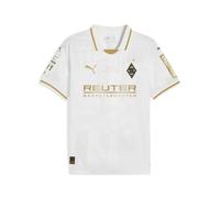 PUMA Maglia Borussia Mönchengladbach 125° Anniversario per ragazzi, Abbigliamento, Bianco, 11-12Y 11-12Y
