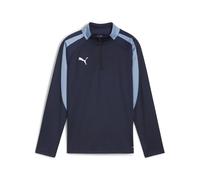 PUMA Maglia con zip corta individualLIGA per ragazzi, Abbigliamento, Blu, 11-12Y 11-12Y
