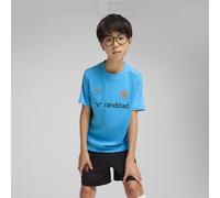 PUMA Maglia da allenamento Olympique de Marseille per ragazzi, Abbigliamento, Azure/Copper, 15-16Y 15-16Y