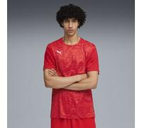 PUMA Maglia da basket a maniche corte con grafica teamJAWS da uomo, Accessori, Rosso, S S