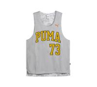 PUMA Maglia da basket reversibile Out Of Practice da uomo, Accessori, Grigio, M M