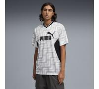 PUMA Maglia da calcio Essentials Block dal taglio morbido da uomo, Abbigliamento, Bianco, S S