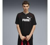 PUMA Maglia da calcio Essentials da uomo, Abbigliamento, Nero, M M