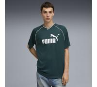 PUMA Maglia da calcio Essentials da uomo, Abbigliamento, Verde Terrain, S S
