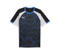 PUMA Maglia da calcio grafica IndividualLIGA da uomo, Sport, Nero/Bianco/Ultra Blu, XS XS