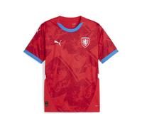 PUMA Maglia da calcio in jersey gara Home Repubblica Ceca 2024 da uomo, Sport, Rosso/Fast Rosso, XL XL