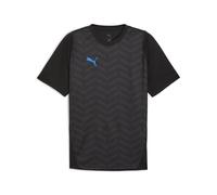 PUMA Maglia da calcio individualCUP da uomo, Sport, Nero/Bianco/Ultra Blu, S S