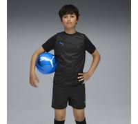 PUMA Maglia da calcio individualCUP per ragazzi, Abbigliamento, Nero/Bianco/Ultra Blu, 5-6Y 5-6Y