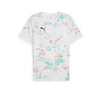 PUMA Maglia da calcio IndividualEARTH DAY da uomo, Sport, Bianco/Light Sand, L L
