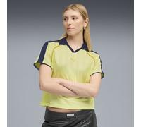 PUMA Maglia da calcio T7 dal taglio morbido da donna, Abbigliamento, Oro Moon, L L