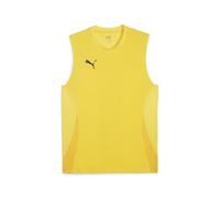 PUMA teamGOAL Sleeveless Jersey, Maglia da Calcio Men's, più Veloce Giallo Nero-Sport Giallo, XXL