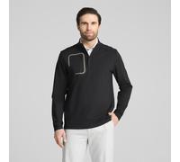 PUMA Maglia da golf con zip corta CLOUDSPUN Tech da uomo, Abbigliamento, Nero, XL XL