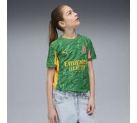 PUMA Maglia da portiere AC Milan 25/26 per ragazzi, Abbigliamento, Archive Verde/Intense Arancione, 7-8Y 7-8Y