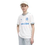 Puma Olympique Marseille 26/27 Replica Home Junior Short Sleeve T-shirt Bianco 15-16 Years Bambini