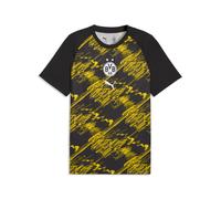 PUMA Maglia da riscaldamento Borussia Dortmund da uomo, Accessori, Nero, S S