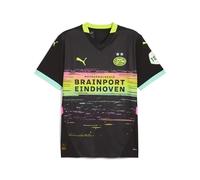 PUMA Maglia da uomo PSV Away 2024 2025 adulti, Nero , L