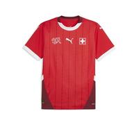 PUMA Maglia da uomo Svizzera Home 2024 Adulti, Rosso, L