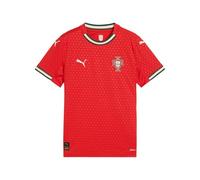 Puma Maglia gara Home Portogallo 2025 per ragazzi PUMA Sport Red Sugared Almond Beige | Puma 15 - 16 ANNI