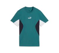 PUMA T-shirt Essentials+ Block da uomo, Abbigliamento, Verde, 15-16Y 15-16Y