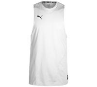 PUMA Maglia funzionale 'Hoops Team' nero / bianco Uomo PUMA L