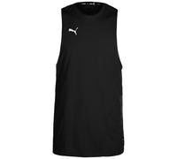 PUMA Maglia funzionale 'Hoops Team' nero / bianco Uomo PUMA S