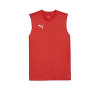PUMA teamFINAL Training Jersey SL - Tee Adulti Unisex, PUMA Red-PUMA Silver,