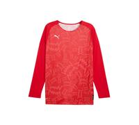 PUMA Maglia funzionale 'Teamjaws' rosso / melone / nero / bianco Uomo PUMA S