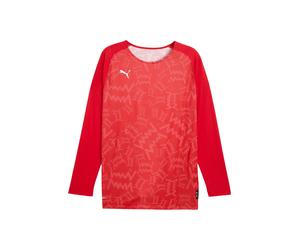 PUMA Maglia funzionale 'Teamjaws' rosso / melone / nero / bianco Uomo PUMA XL