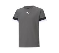 PUMA Teamrise Jersey Jr, Shirt Unisex - Bambini e ragazzi, Smoked Pearl-Puma Black-Puma White, 128