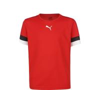 PUMA Maglia funzionale 'TeamRise' rosso / nero / bianco Bambini PUMA 116
