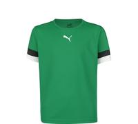 PUMA Teamrise Jersey Jr, Shirt Unisex - Bambini e ragazzi, Pepper Green-Puma Black-Puma White, 128