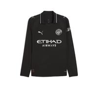 PUMA Maglia gara Away a maniche lunghe Manchester City Authentic 25/26 da uomo, Accessori, Nero, M M