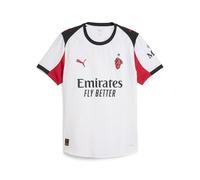 PUMA Maglia gara Away AC Milan Authentic 25/26 da uomo, Accessori, Bianco, XS XS