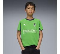PUMA Maglia gara Away Borussia Mönchengladbach 25/26 per ragazzi, Abbigliamento, Verde/Warm Bianco, 7-8Y 7-8Y