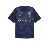 PUMA Maglia Gara Away Stade Reims 24/25 da Uomo S, Navy Clyde Royal Blue