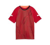 PUMA Maglia gara da calcio individualFINAL da ragazzo, Accessori, Rosso, 9-10Y 9-10Y