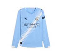 PUMA Maglia gara Home a maniche lunghe Manchester City Authentic 25/26 da uomo, Accessori, Blu, XXL XXL