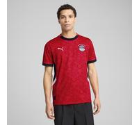 PUMA Maglia gara Home Egitto 2025 da uomo, Abbigliamento, Rosso/Nero, XL XL