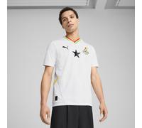 PUMA Maglia gara Home Ghana 2025 da uomo, Abbigliamento, Bianco/Pelé Giallo, 3XL 3XL