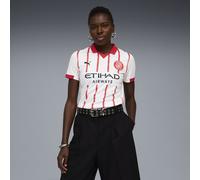 PUMA Maglia gara Home Girona FC 25/26 da donna, Abbigliamento, Bianco/Rosso, XS XS